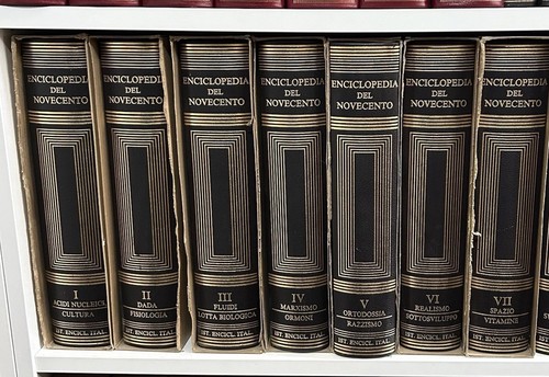 Enciclopedia del novecento - enciclopedia,