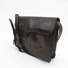 Borsa a tracolla Yves Saint Laurent marrone vintage classica usata autentica