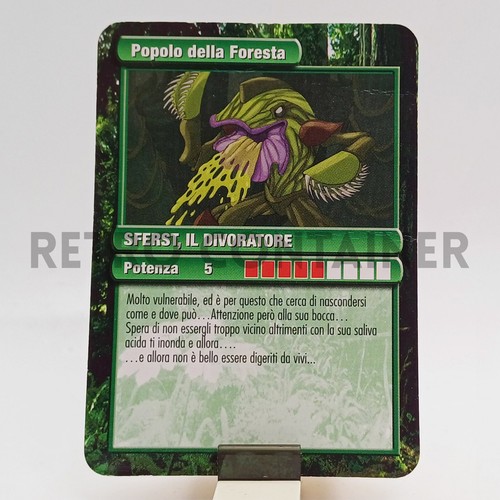 Gormiti vintage card - gormiti, prima