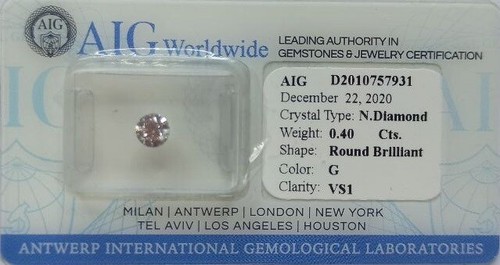 Diamante naturale g - diamante, 0,40
