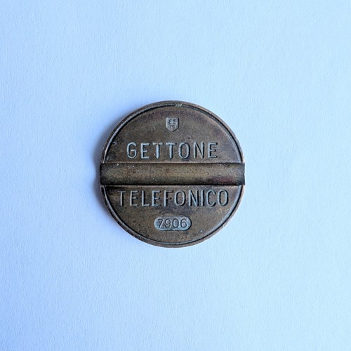 Gettone telefonico sip rara - gettone,