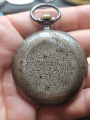 Antico orologio tasca - orologio, da