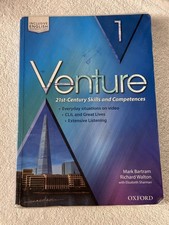 Libro di Testo "Venture 1" Inglese ISBN: 978-0-19-472168-4