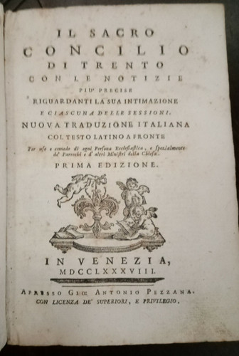 Sacro concilio trento - sacro,