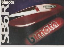 Brochure BIMOTA SB6R 1100 1996 SUZUKI rarissima  