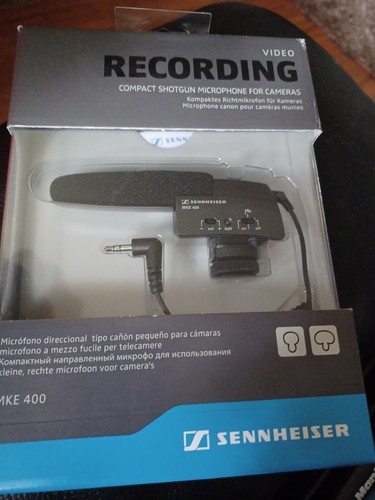 Sennheiser mke 400 microfono - sennheiser,