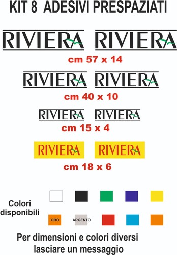 Adesivi riviera stickers - adesivi, 8
