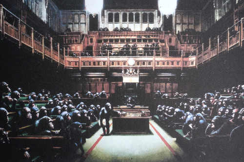 Banksy litografia 50x70 - , cm