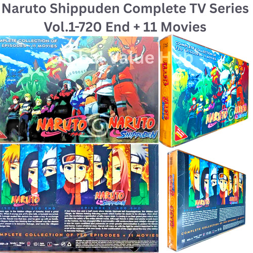 Naruto complete series dvd - complete,
