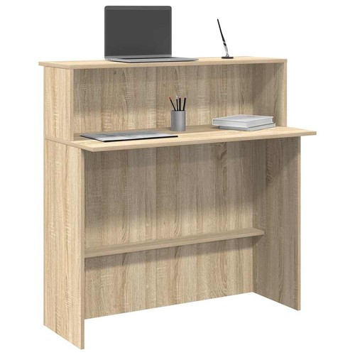 Scrivania per reception rovere - per,