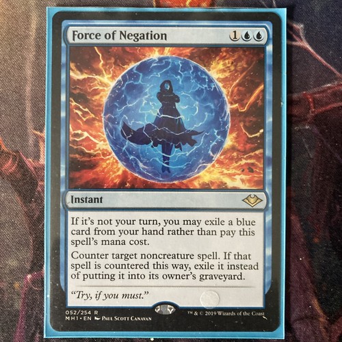 Mtg force negation modern - force,