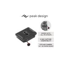 Peak DESIGN PL-D-2 piastra compatibile Manfrotto Arca Swiss