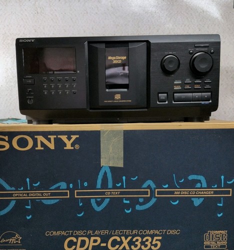 Sony cdp cx335 - sony, 300