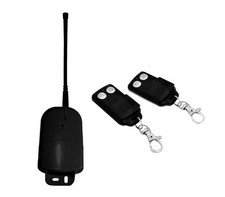 Kit ricevitore per automazione cancelli con 2 telecomandi universali 433mhz