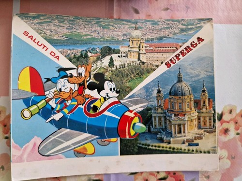 Cartolina saluti superga - da,
