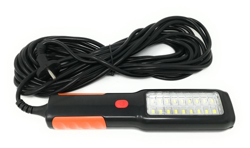 Torcia led portatile con cavo