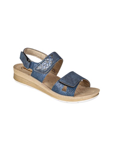 Inblu sandali donna con zeppa - donna,