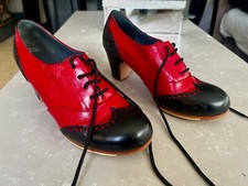  Scarpe in vera pelle di flamenco professionale. Fatto a mano in Spagna