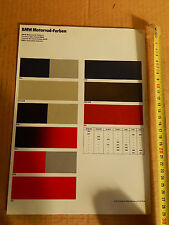 TABELLA COLORI 1979 ORIGINALE BMW R 100 RS RT 80 65 45 BOXER 