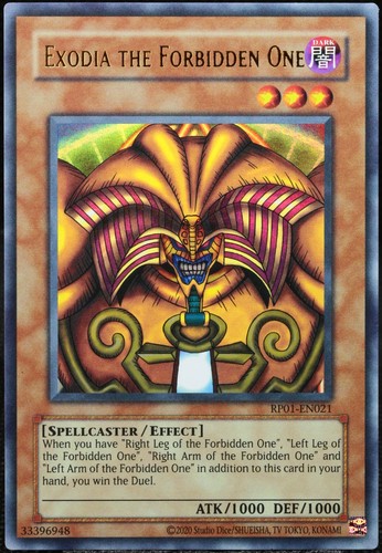 Exodia il proibito - yu-gi-oh!,