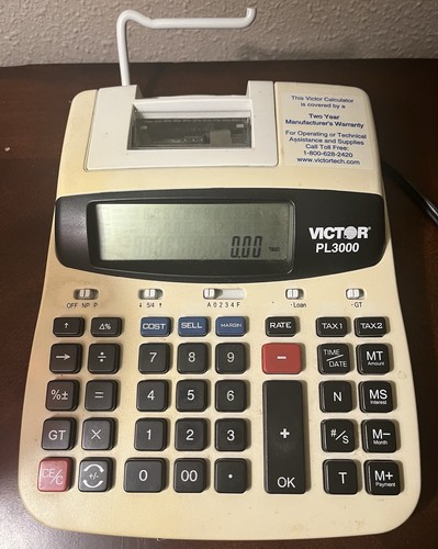 Victor pl3000 calcolatrice - victor,
