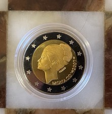 Monaco 2 euro 2007: 25. Anniversario della morte Grace Kelly Copy