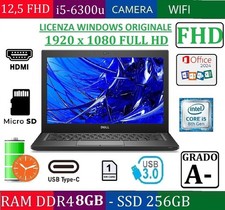 NOTEBOOK 12,5" FHD DELL 7280