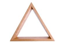 Triangolo, piscina, legno massello, palline da 57,2 mm