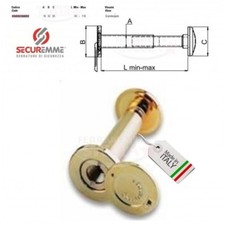 SPIONCINO OCCHIO MAGICO NO DIGITALE OTTONE LUCIDO x PORTA PORTONE PORTONCINO