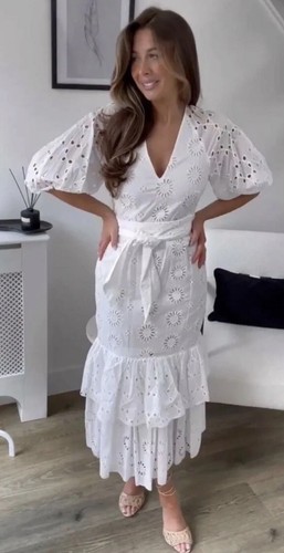 Zara abito ricamato - zara, con