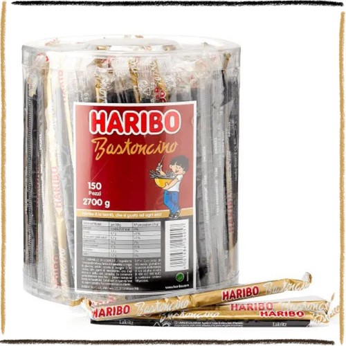 Haribo bastoncini liquirizia - bastoncini,
