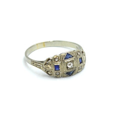 Anello antico liberty oro