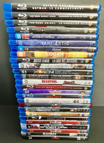 Marvel dvd blu ray movie - marvel, dc