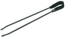 MOLLA PINZA PER FUOCO BARBECUE CAMINO LEGNA CM 45 IN FERRO STUFA PRENDILEGNA