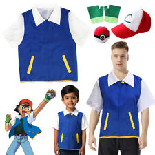 Set cosplay ketchum pokemon