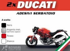 2 adesivi serbatoio scritte