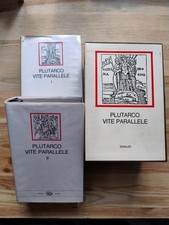 Vite parallele Plutarco - Einaudi i millenni 1970 cofanetto