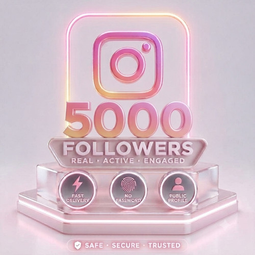 5000 follower