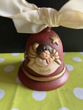 Thun piccola Campana campanella Angelo  2009 rossa Con fiocco. Edizione Limitata