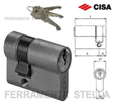 MEZZO CILINDRO CROMATO CISA A