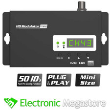 MODULATORE DIGITALE HDMI FULL HD DVB-T2 EDISION MINI X TELECAMERE, SKY E ALTRO