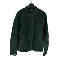 Giacca pelle nera Boris Bidjan