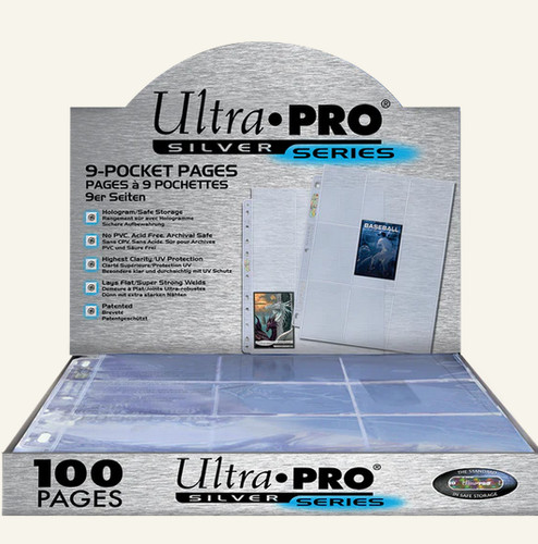 Ultra pro silver series - silver, 100