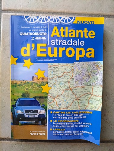 Atlante stradale europa - stradale, d'europa