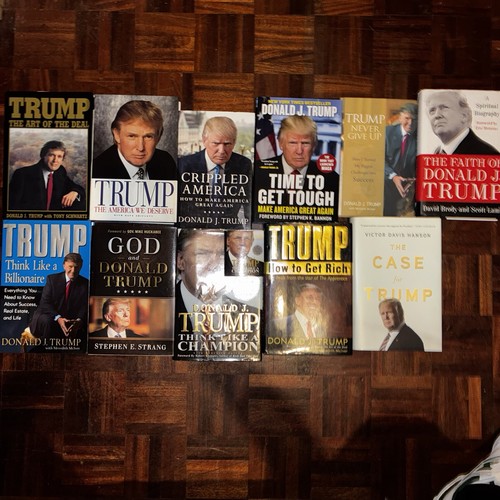 Donald trump book bundle - donald,