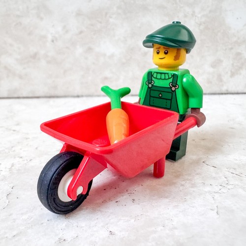 Lego town city contadino - lego,