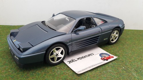 Ferrari 348 1989 bleu - ferrari,