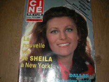 Cine Revue 1982 SHEILA cover