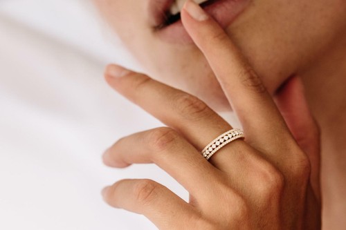 Anello oro diamante - , 65