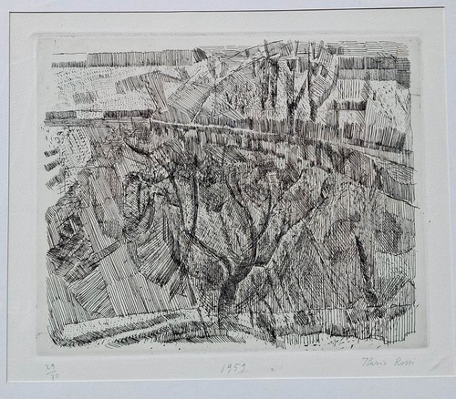 Ilario rossi acquaforte 1959 - ilario,